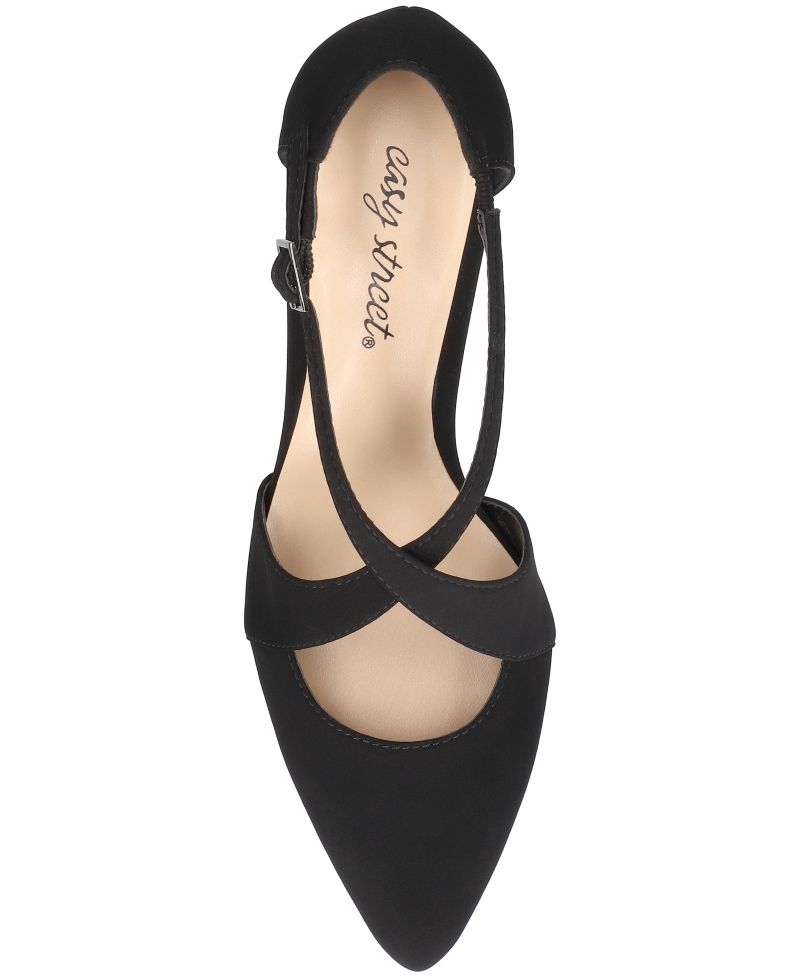 Women's Elegance Cross Strap Front Pumps