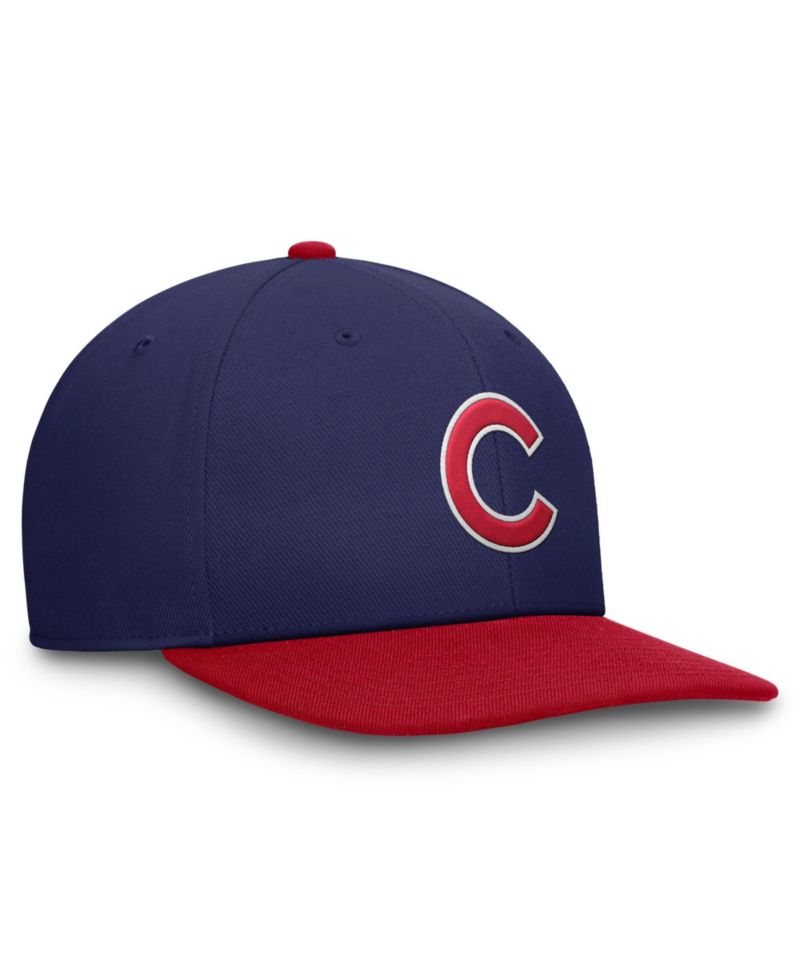 Men's Royal/Red Chicago Cubs Pro Dri-FIT snapback Hat