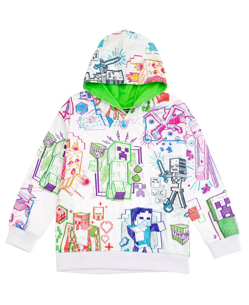 Fleece Pullover Hoodie Little Kid to Big Kid Sizes (4 - 18-20)
