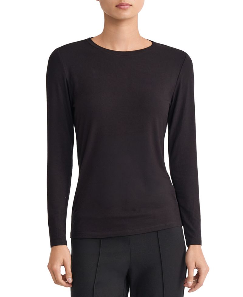 Women's Long-Sleeve Crewneck T-Shirt