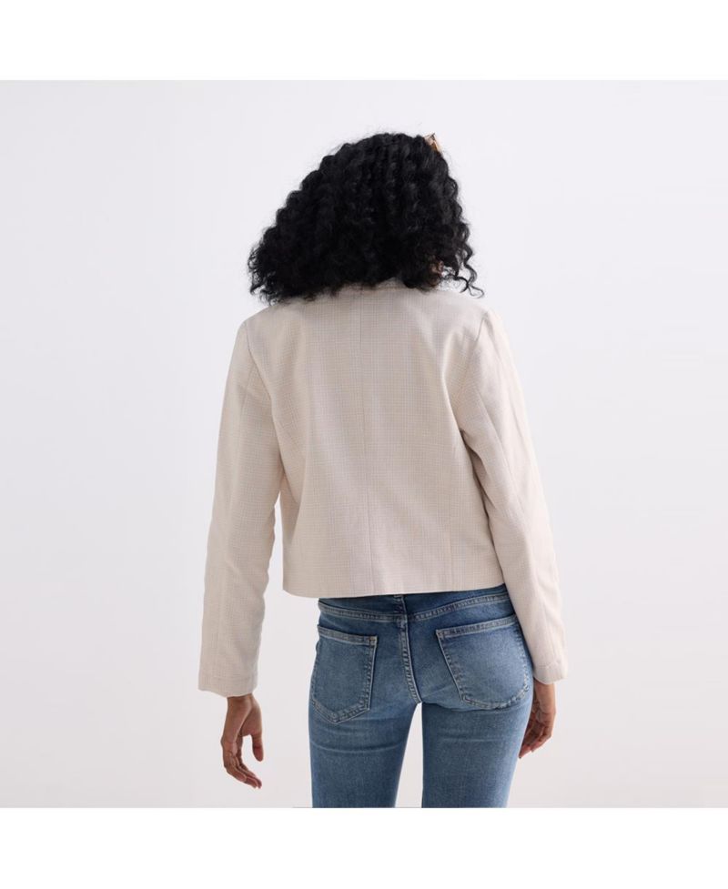 Women's Lady Jacket in Cotton Tweed