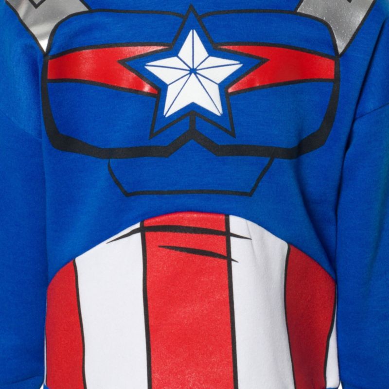 Boys Marvel Spider-Man Fleece Athletic Pullover Hoodie and Pants Outfit Set