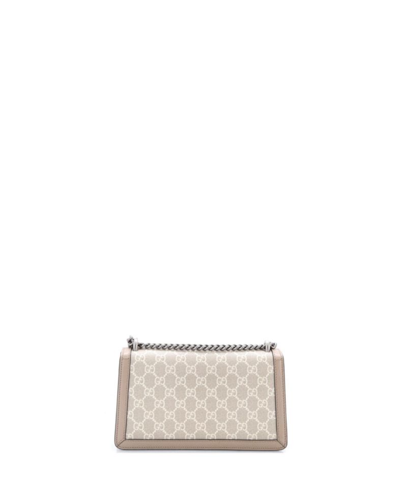 Small Dionysus Bag GG Coated Canvas with Leather