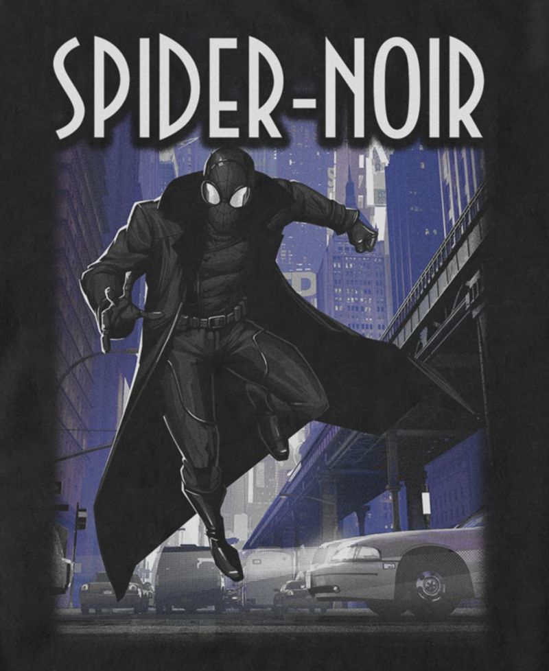 Men's Spider-Man Noir City T-Shirt