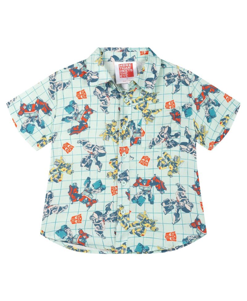 Boy's (5 - 16) Short Sleeve Button-Down Shirt