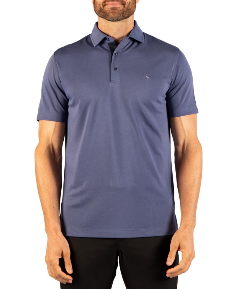 Men's Classic Modal-Blend Short-Sleeve Solid Polo Shirt