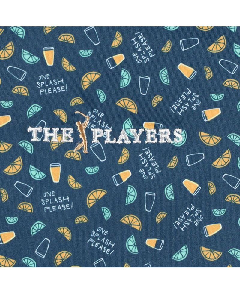 Men's Navy THE PLAYERS One Splash Please Polo Shirt
