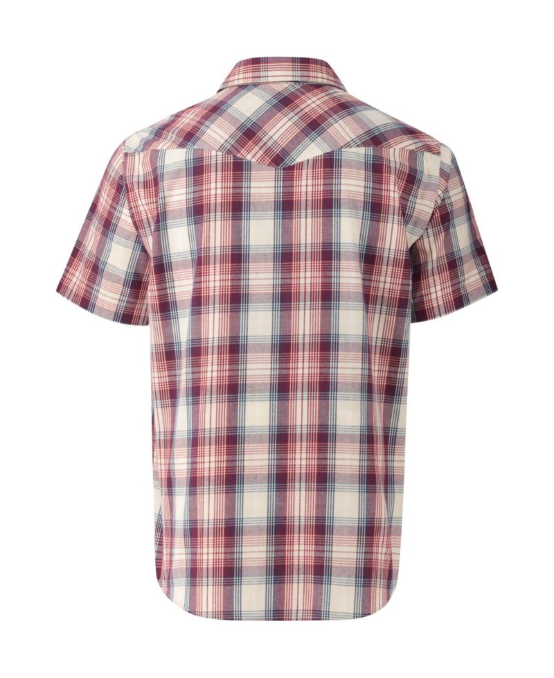 Men's Western Short Sleeve Snap Up Shirt