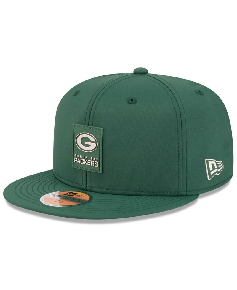 Men's Green Green Bay Packers 2025 Sideline 59FIFTY Fitted Hat