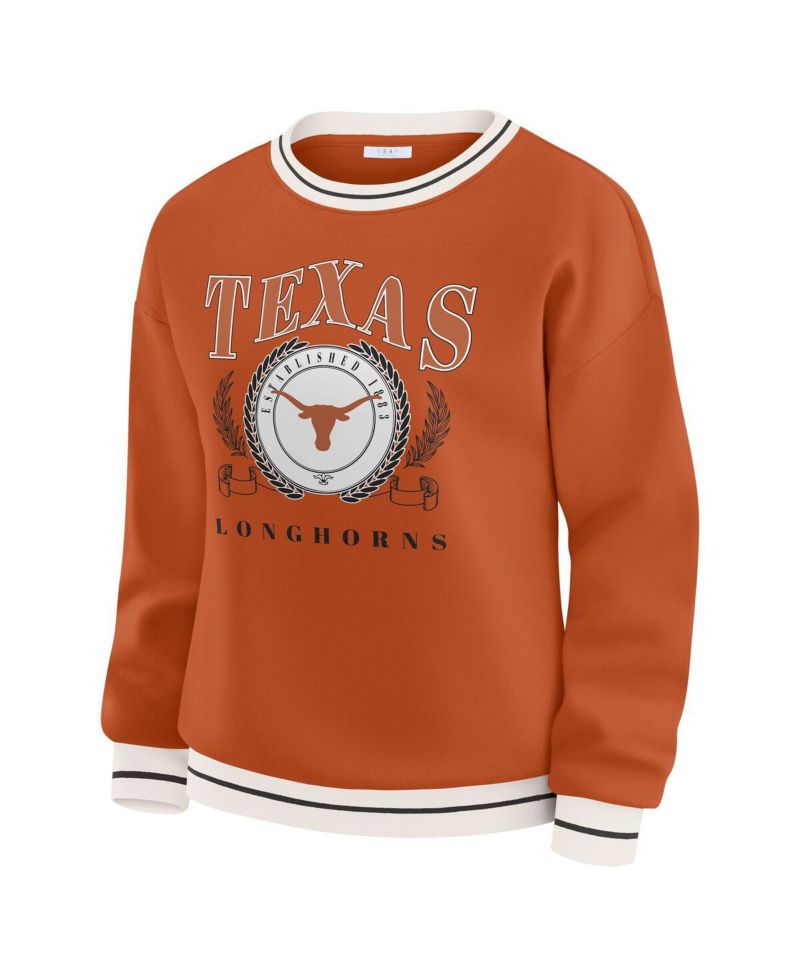 Women's Texas Orange Texas Longhorns Seal Sweatshirt