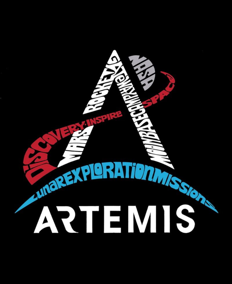 Men's NASA Artemis Mission Logo Graphic Tank Top