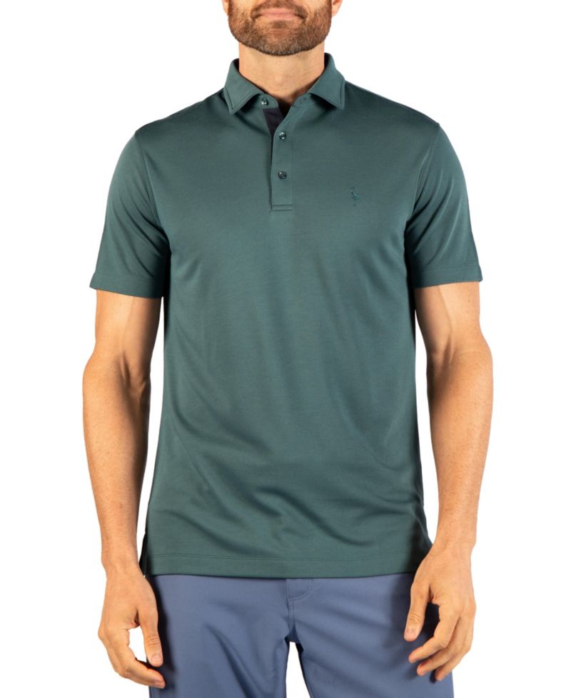 Men's Classic Modal-Blend Short-Sleeve Solid Polo Shirt