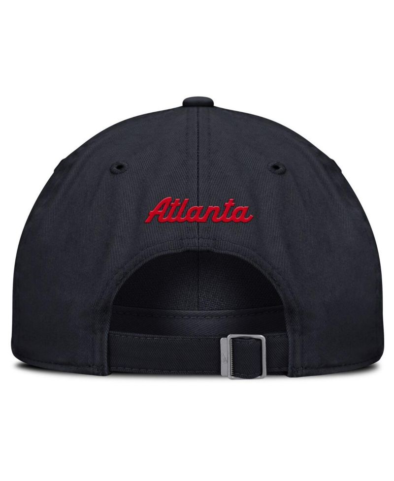 Men's Navy Atlanta Braves Club Adjustable Hat