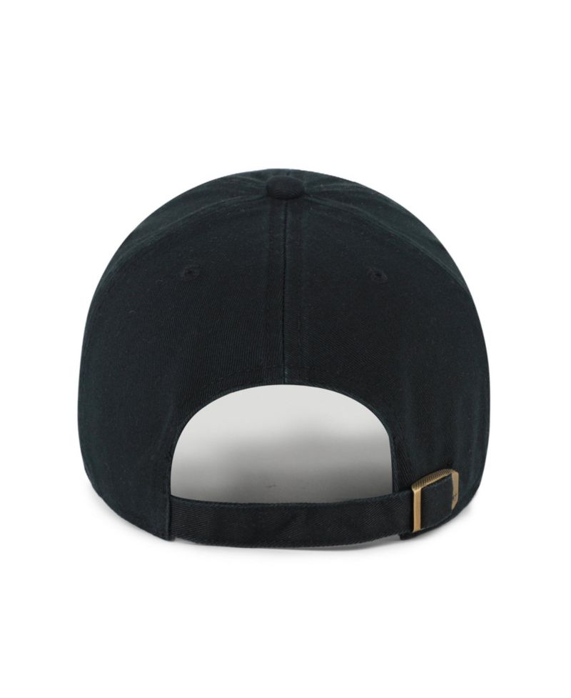 Men's '47 Black Ohio State Buckeyes Vault Clean Up Adjustable Hat