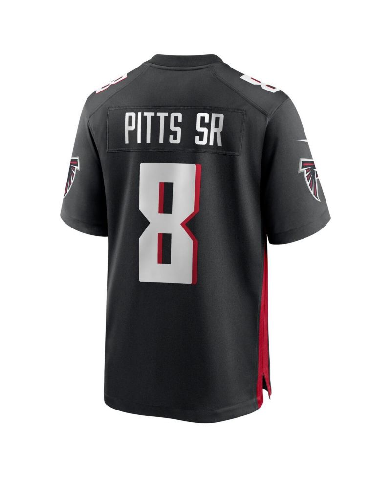 Men's Kyle Pitts Sr. Black Atlanta Falcons Team Game Jersey