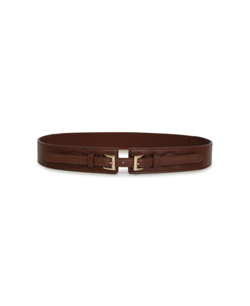 London Fog Leather Waist Belt