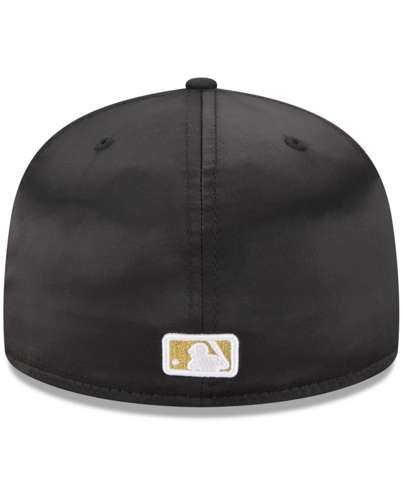 Men's Black Boston Red Sox 2025 59FIFTY Day Gold Leaf 59FIFTY Fitted Hat