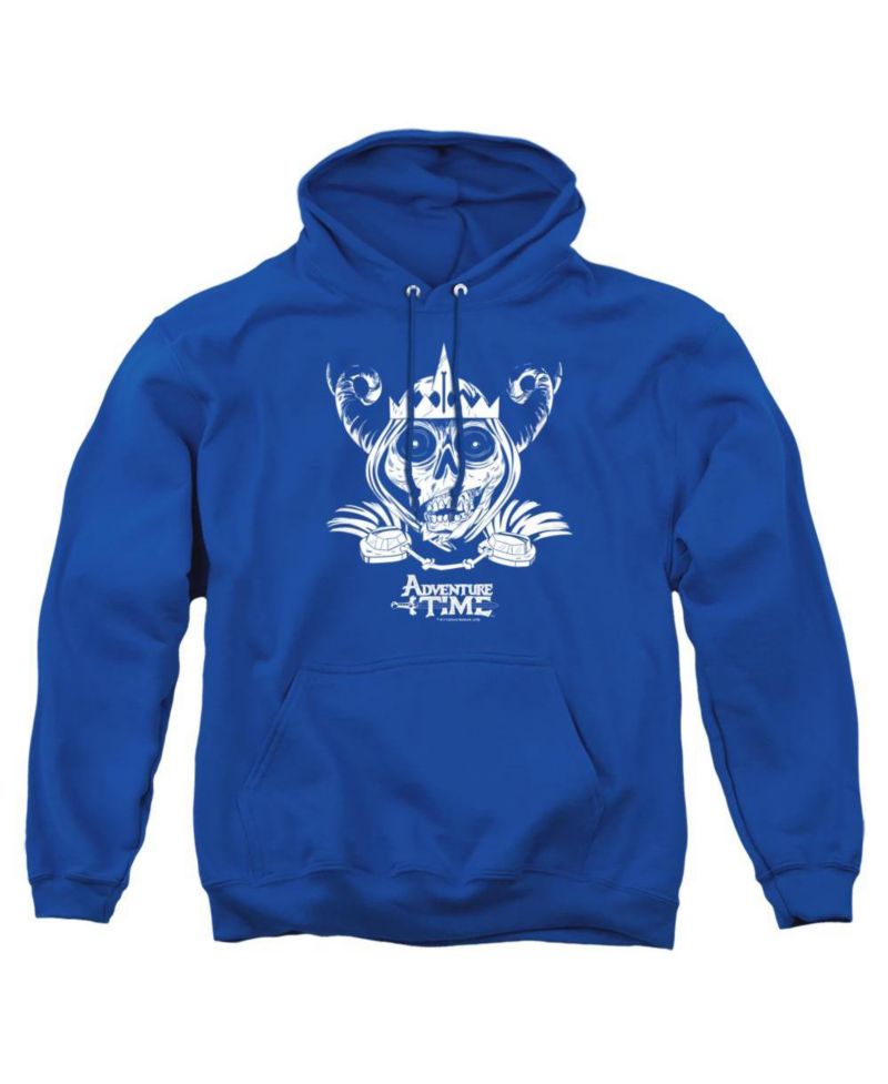 Men's Skull Face Pull-Over Hoodie