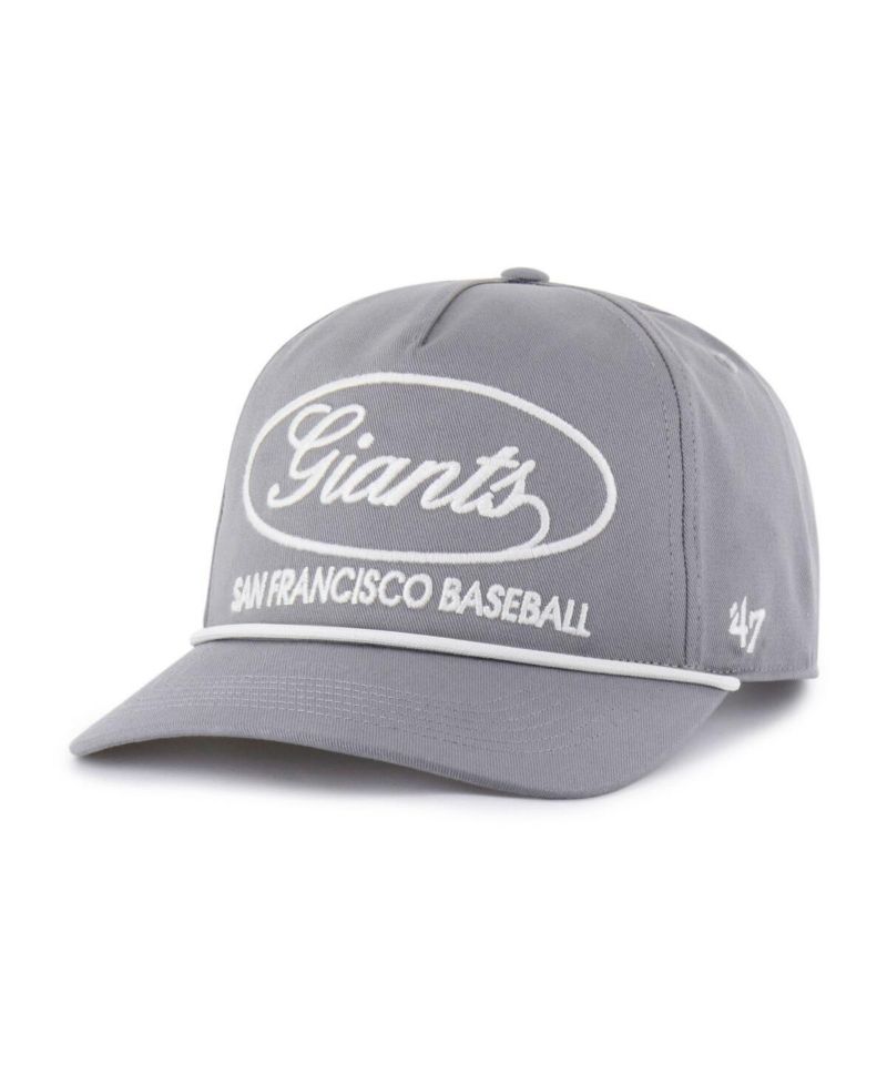 Men's Gray San Francisco Giants Foundational Hitch Adjustable Hat