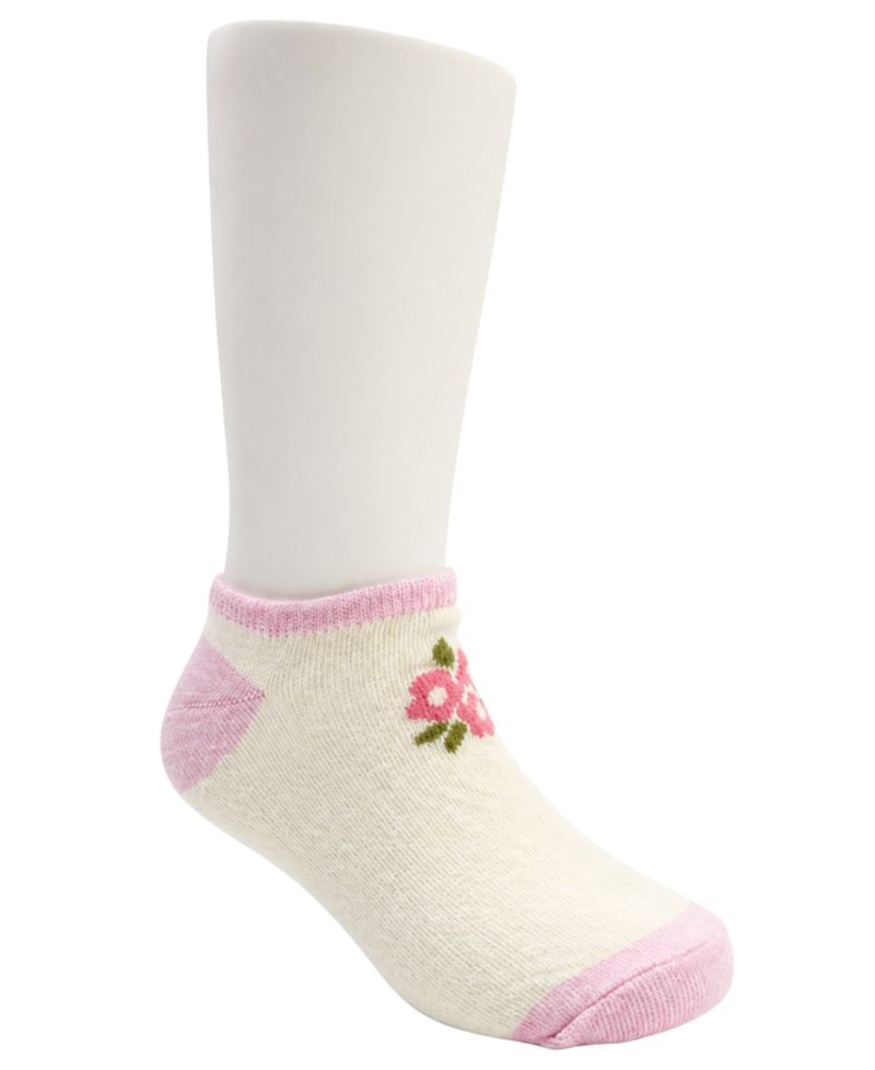 Girls' 4-8.5 Low Cut Socks, 20-Pack