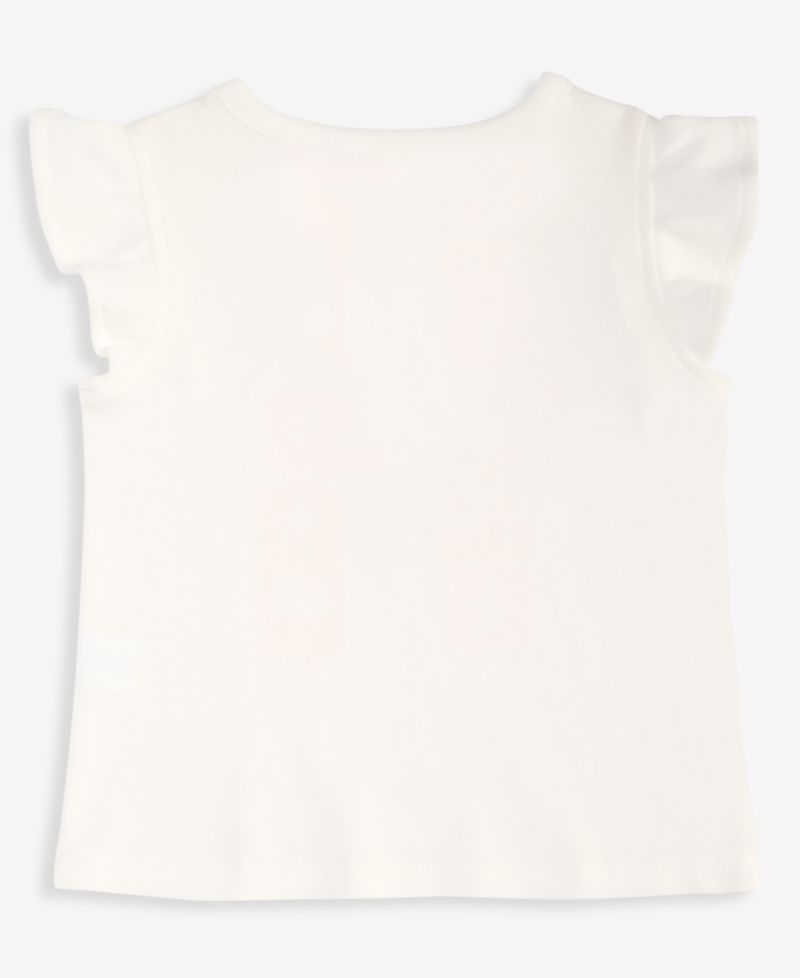 Baby Girls' Mix & Match Flutter-Sleeve Top