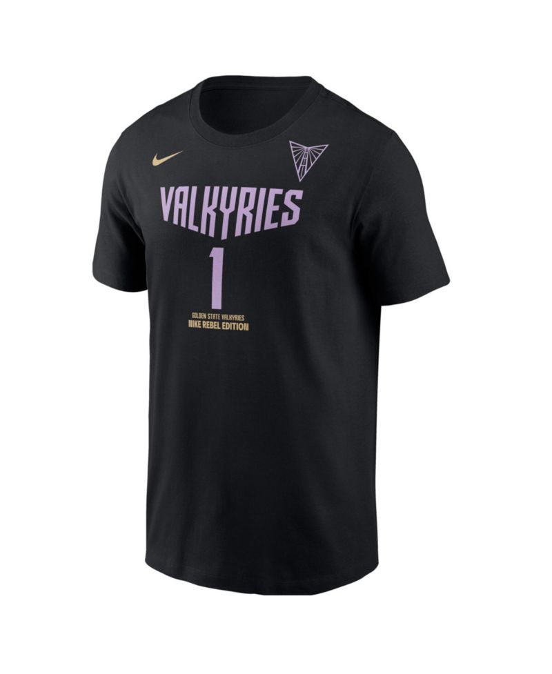 Men's Gabby Williams Black Golden State Valkyries Name & Number Rebel Edition T-Shirt