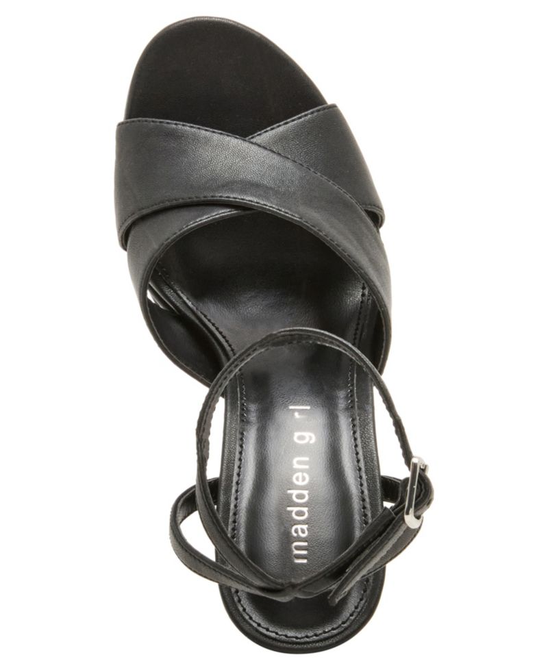 Amber Crossband Platform Dress Sandals