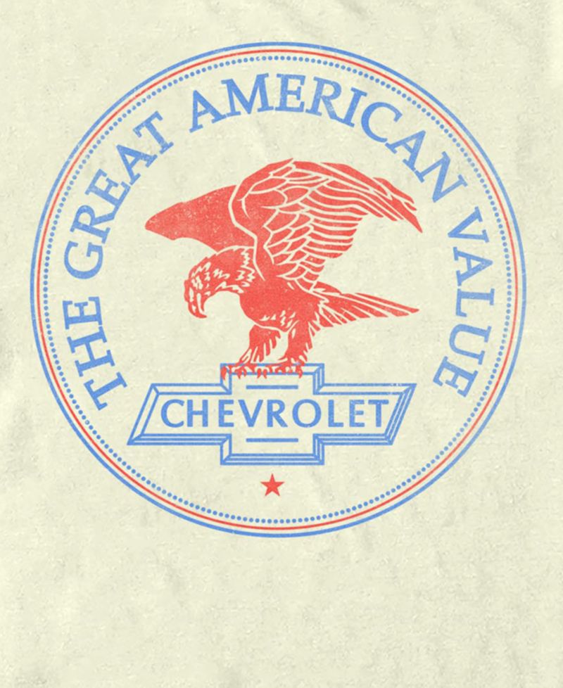 Men's General Motors License Chevy Eagle T-Shirt