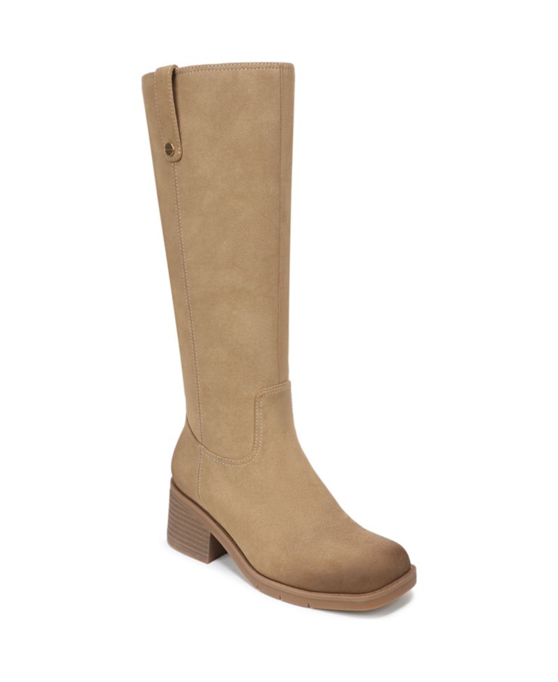 Women's Joplin Block Heel Riding Tall Boots, Regular & Wide Calf