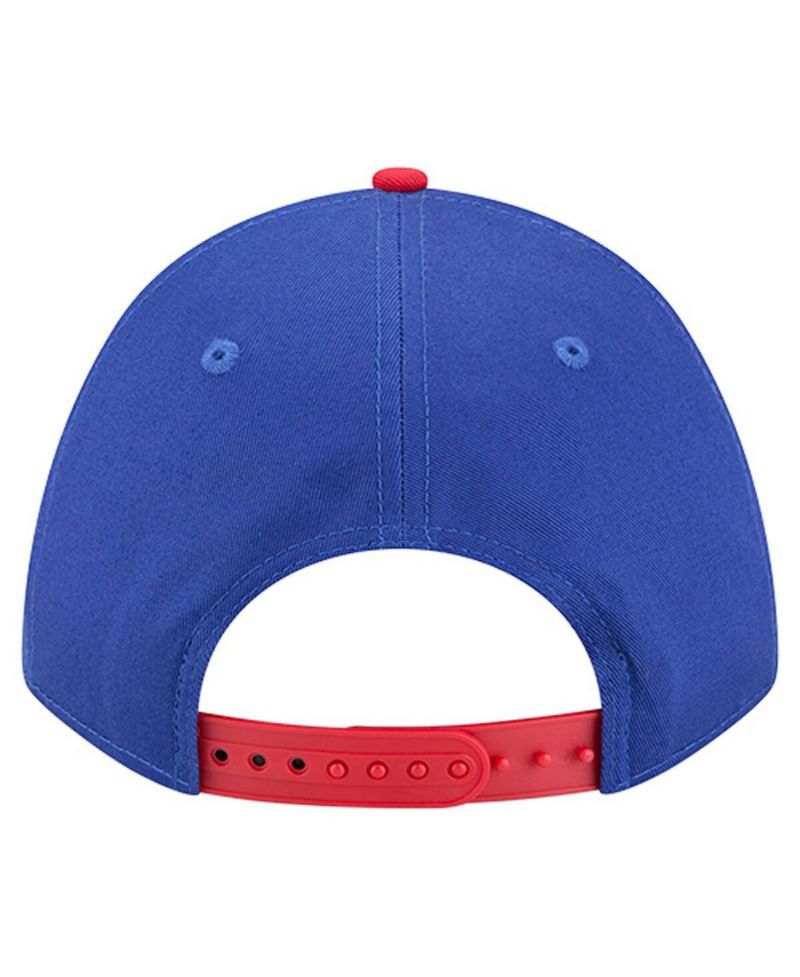 Men's Royal Buffalo Bills Arch COOLERA 9FORTY A-Frame Adjustable Hat