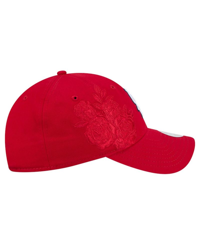 Women's Red St. Louis Cardinals Roses 9TWENTY Adjustable Hat