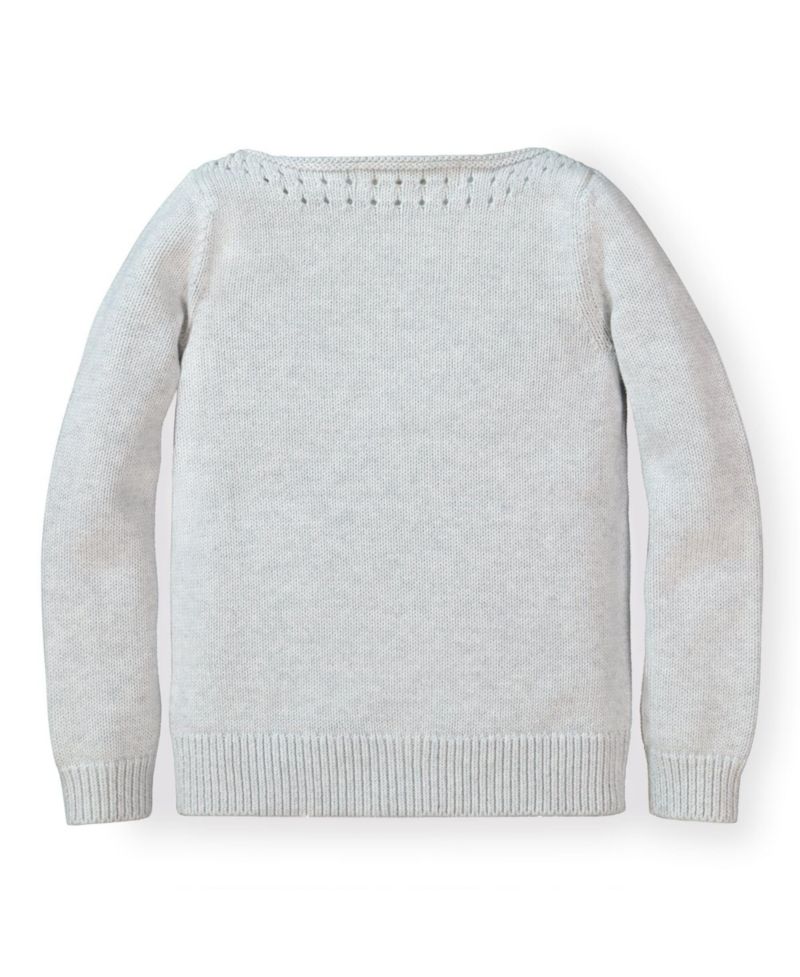 Baby Girls Hope and Henry Pointelle Detail Sweater