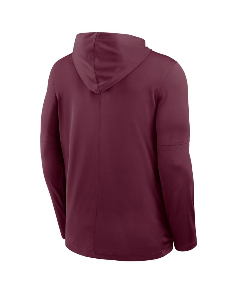 Men's Virginia Tech Hokies 2026 Sideline Dri-FIT Long-Sleeve Hoodie