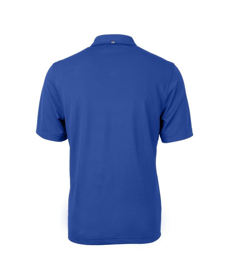 Men's Royal Chicago Cubs Big & Tall Virtue Eco Pique Polo Shirt