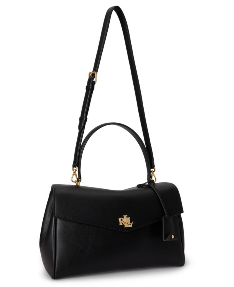 Farrah Soft Leather Medium Satchel Bag