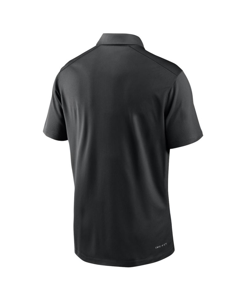 Men's Black Wake Forest Demon Deacons 2024 Sideline Victory Coaches Performance Polo