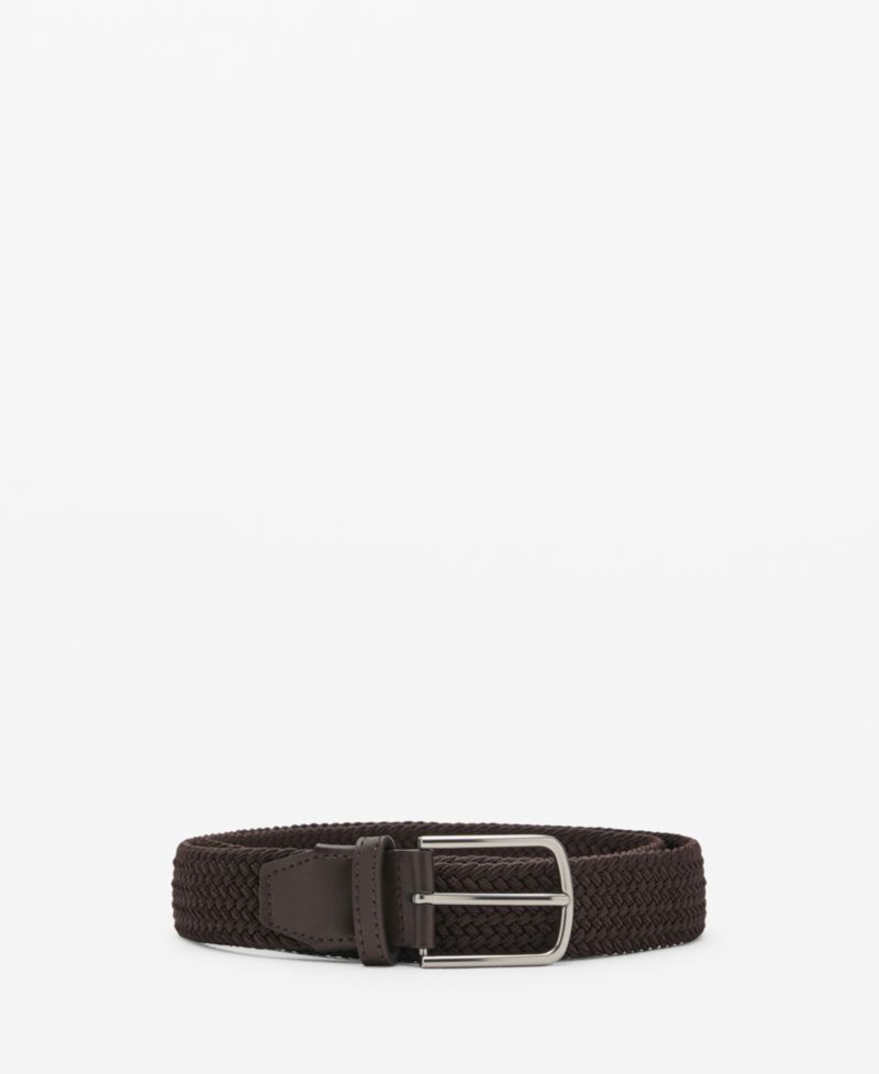 Men's Braided Elastic Belt