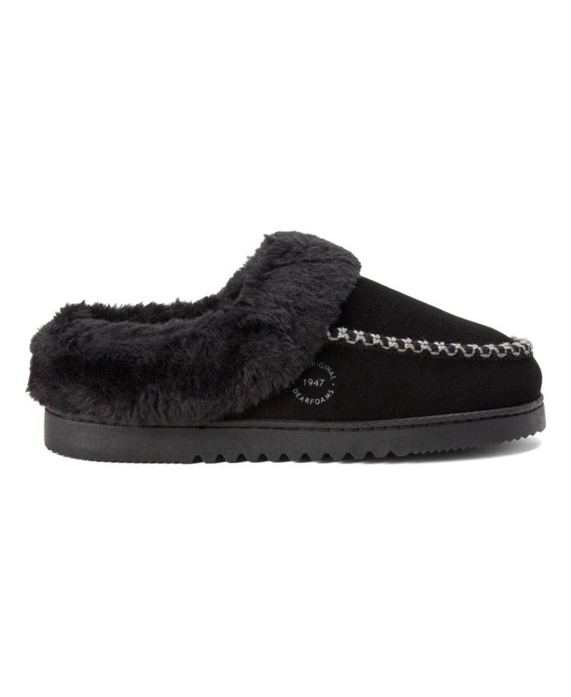 Women's Blaine Genuine Suede Clog Slippers
