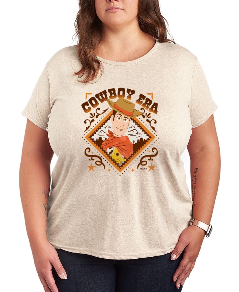 Plus Size Toy Story 5 Cowboy Era Short-Sleeve Graphic T-Shirt