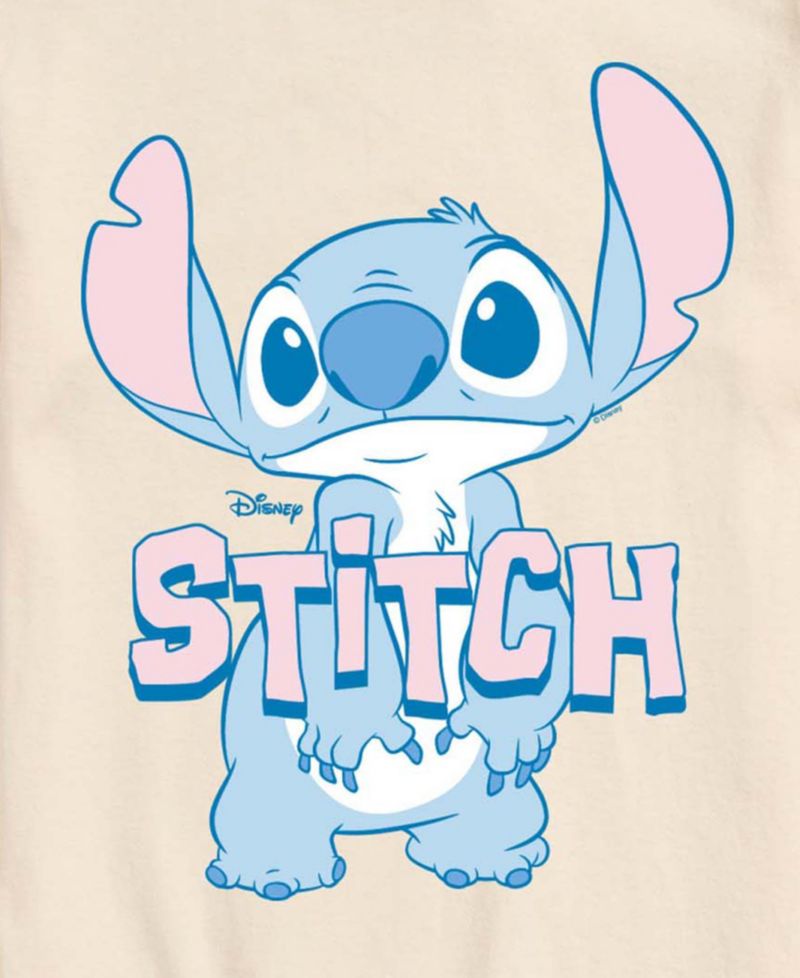Men's Lilo And Stitch Pastel Graphic T-Shirt
