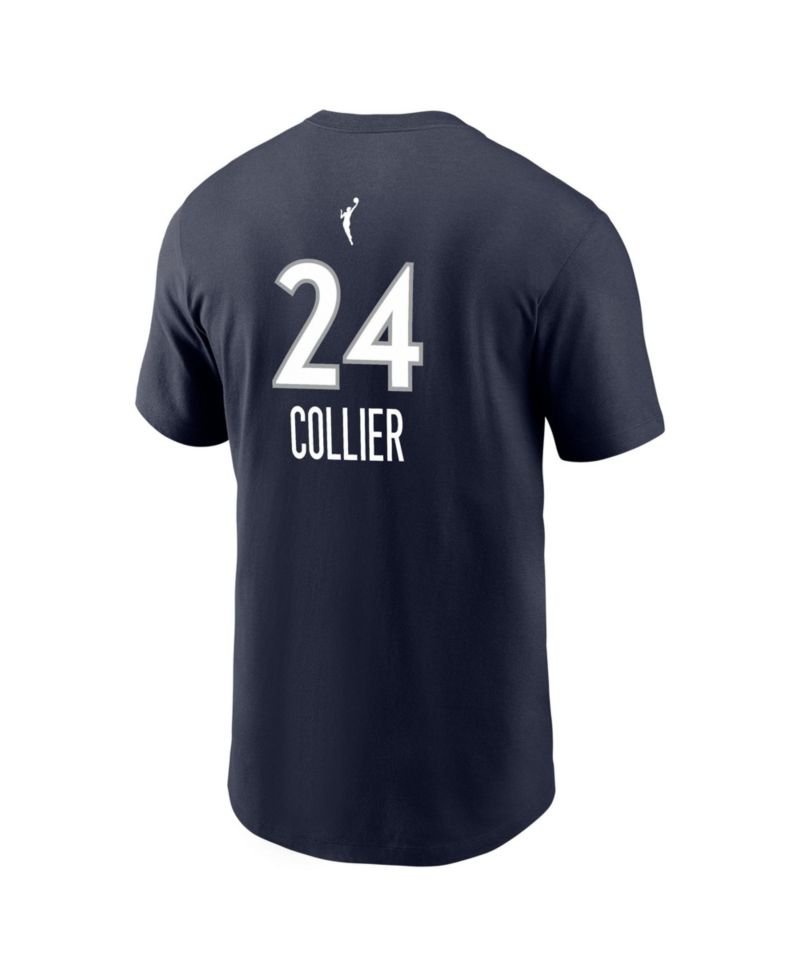 Men's Napheesa Collier Navy Minnesota Lynx Explorer Edition Name & Number T-Shirt