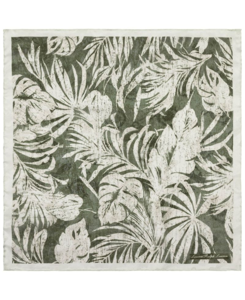 Palm Leaves Square Scarf