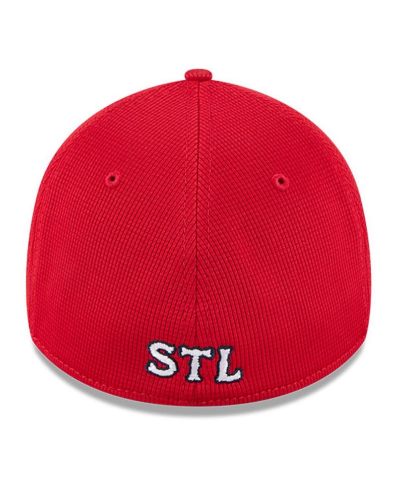 Men's Red St. Louis Cardinals City Connect Batting Practice 39THIRTY Flex Hat