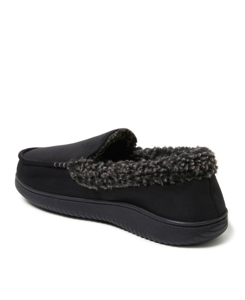 Men's Alexander Microsuede Moccasin House Shoe Slipper