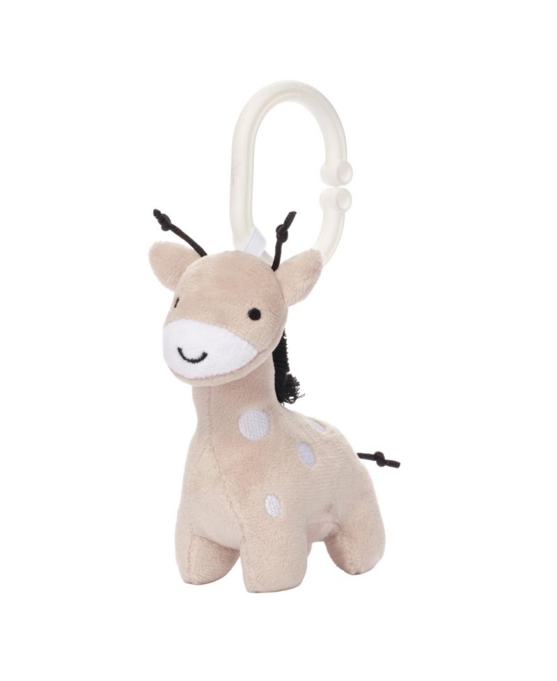 Lambs and Ivy Jungle 3-Piece Developmental Soft Plush Baby/Infant Toy Gift Set