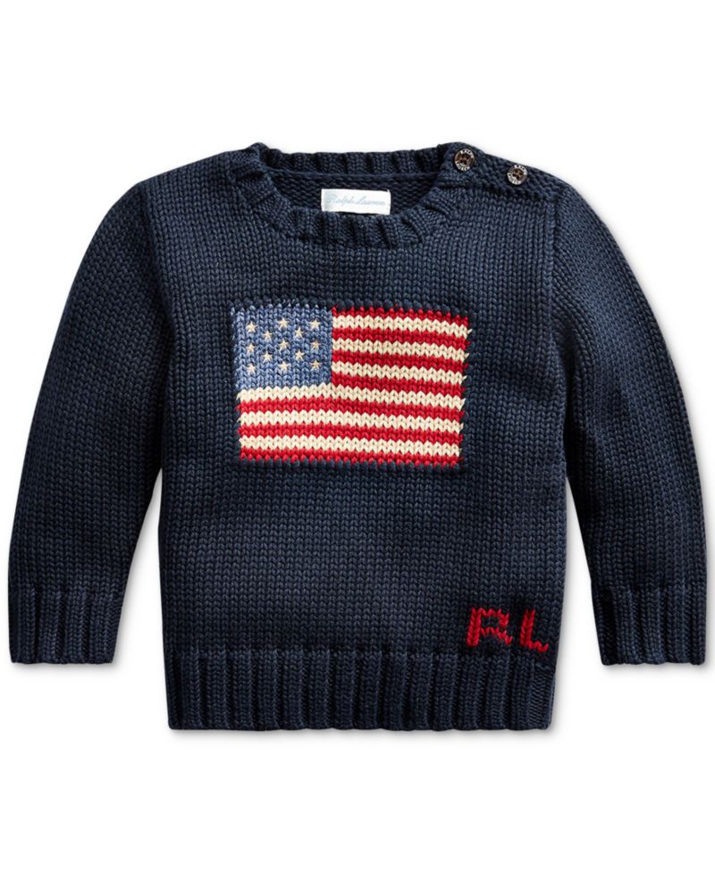 Baby Boys or Girls The Iconic Flag Sweater