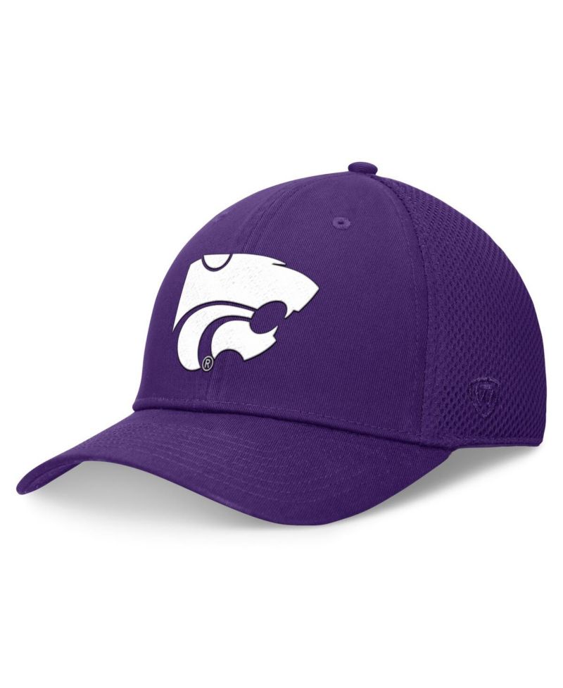 Men's Purple Kansas State Wildcats Spacer Flex Hat