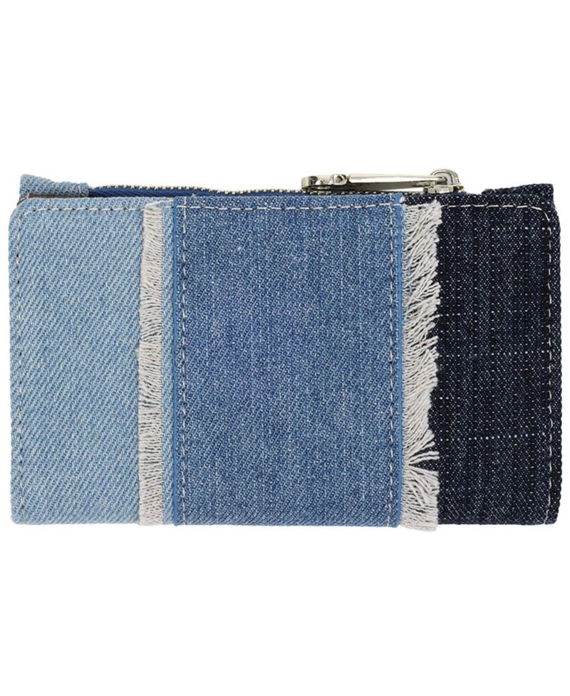 Colin Highbridge Patchwork Denim Mini Wallet