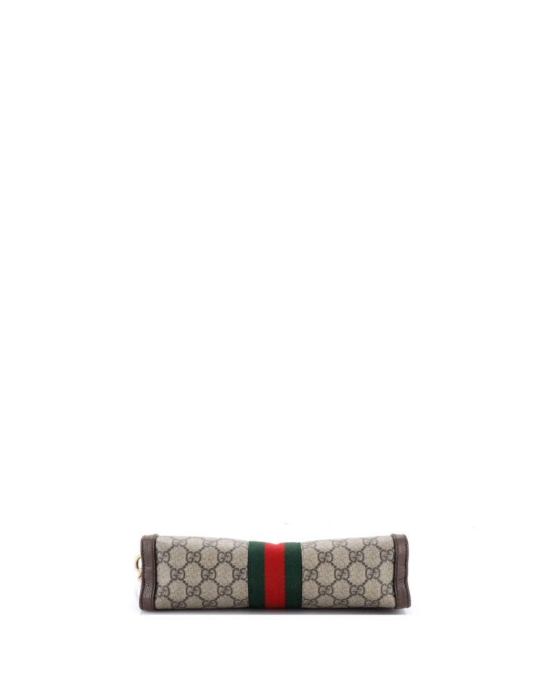 Small Ophidia Chain Shoulder Bag GG Coated Canvas