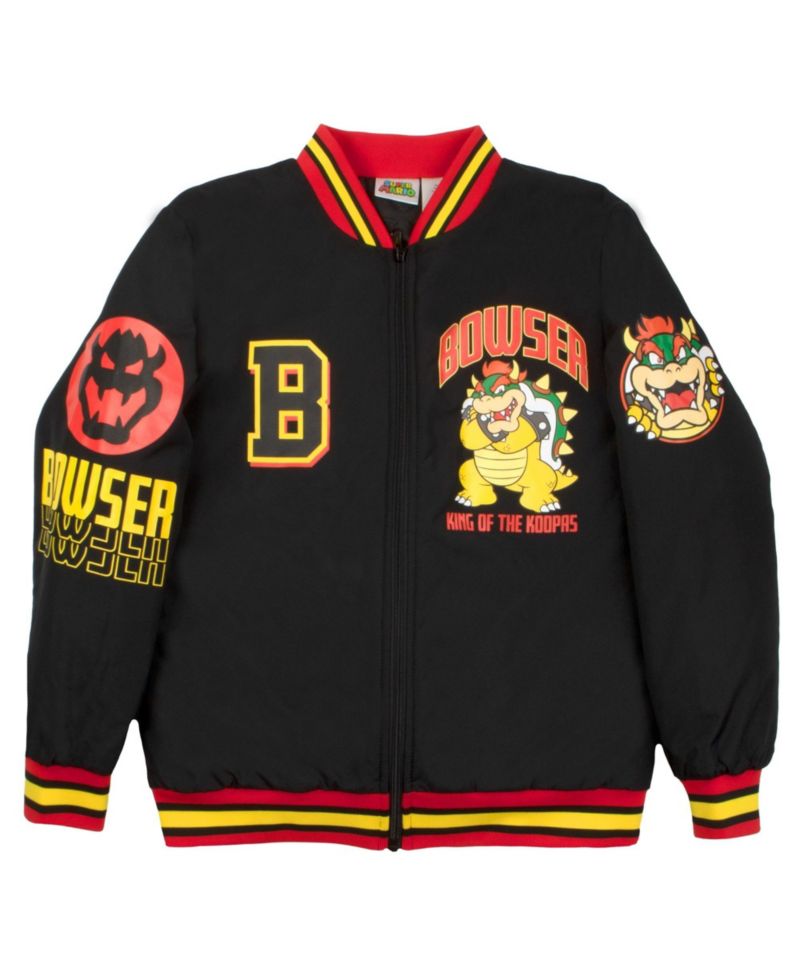 Super Luigi Big Boys Bomber Jacket